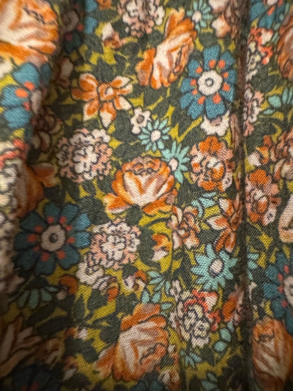 Doen Eliza floral jumpsuit XS yellow laurel canyon rose - Picture 8 of 12